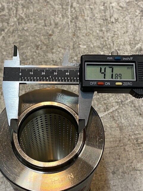 Hydac Filter Betamicron 4 | 1253092 | 6" Long 3-1/2" Diameter 48mm Bore