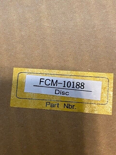 2 Quantity of Regal FCM-10188 Friction Clutch Discs 95-Teeth 12" Dia. (2 Qty)