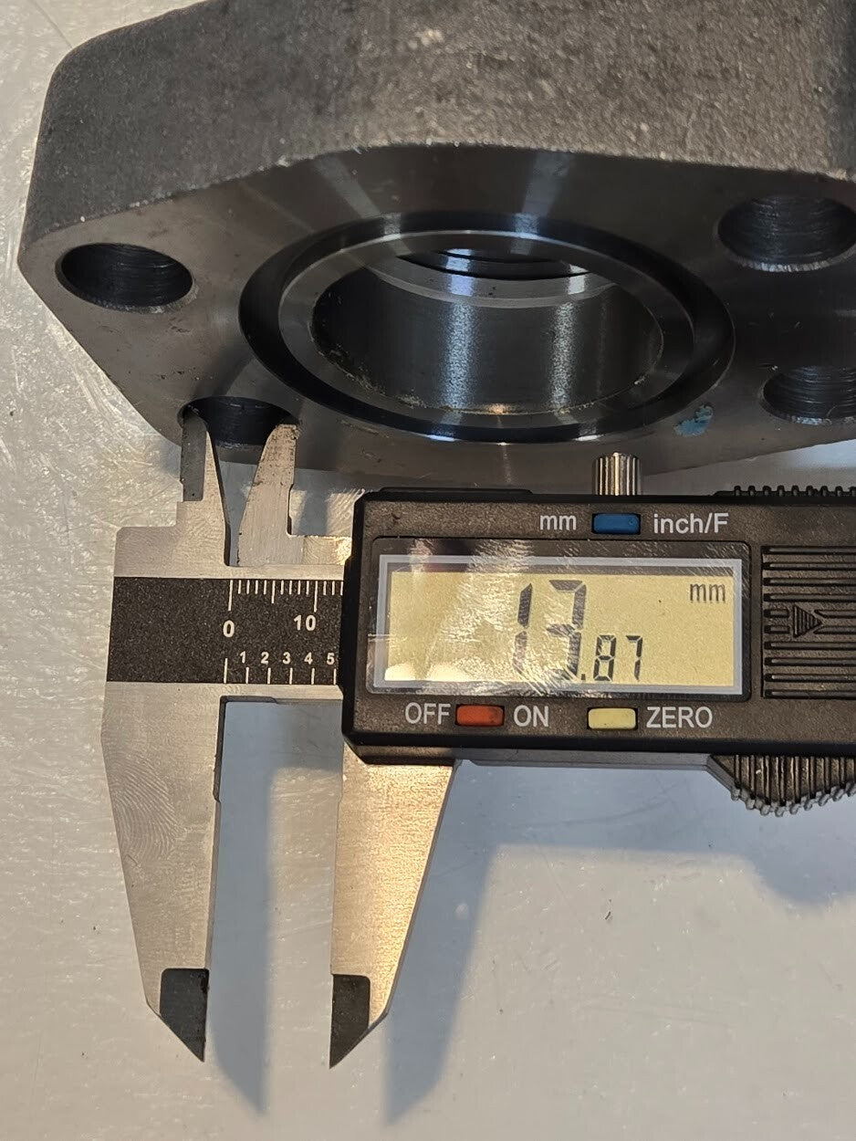 Anchor Fluid Power A-088 Flange with Bolts Lock Washers and O-Ring | 1-1/2" FNPT