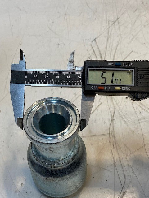 Hydraulic Hose Crimp Fitting 20-20FL | 24mm ID 62mm OD