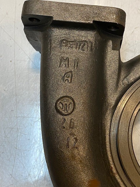 Turbine Exhaust Housing 1485 | 126mm Bore OD 98mm ID 10-3/4" L 9" H 5-3/4" W