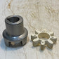 Torsionally Flexible Jaw Coupling Hub Pilot Bore Coupling A20G040442F