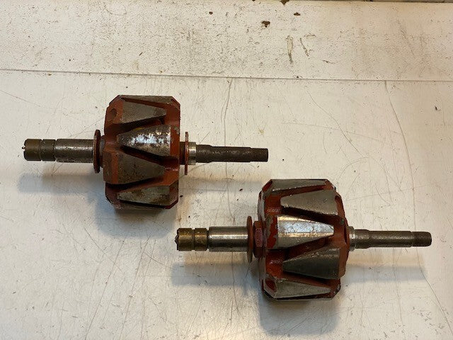 2 Qty of Alternator Rotor Generators 12-Teeth 10" L 4-3/4" OD 16mm Thread -2 Qty