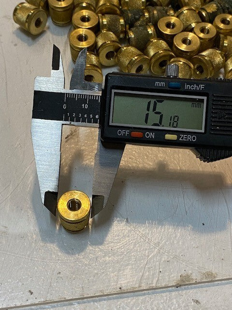 100 Quantity of Dodge Tapered M6x1 Couplings 6212-6BR150 | 2100622141 (100 Qty)