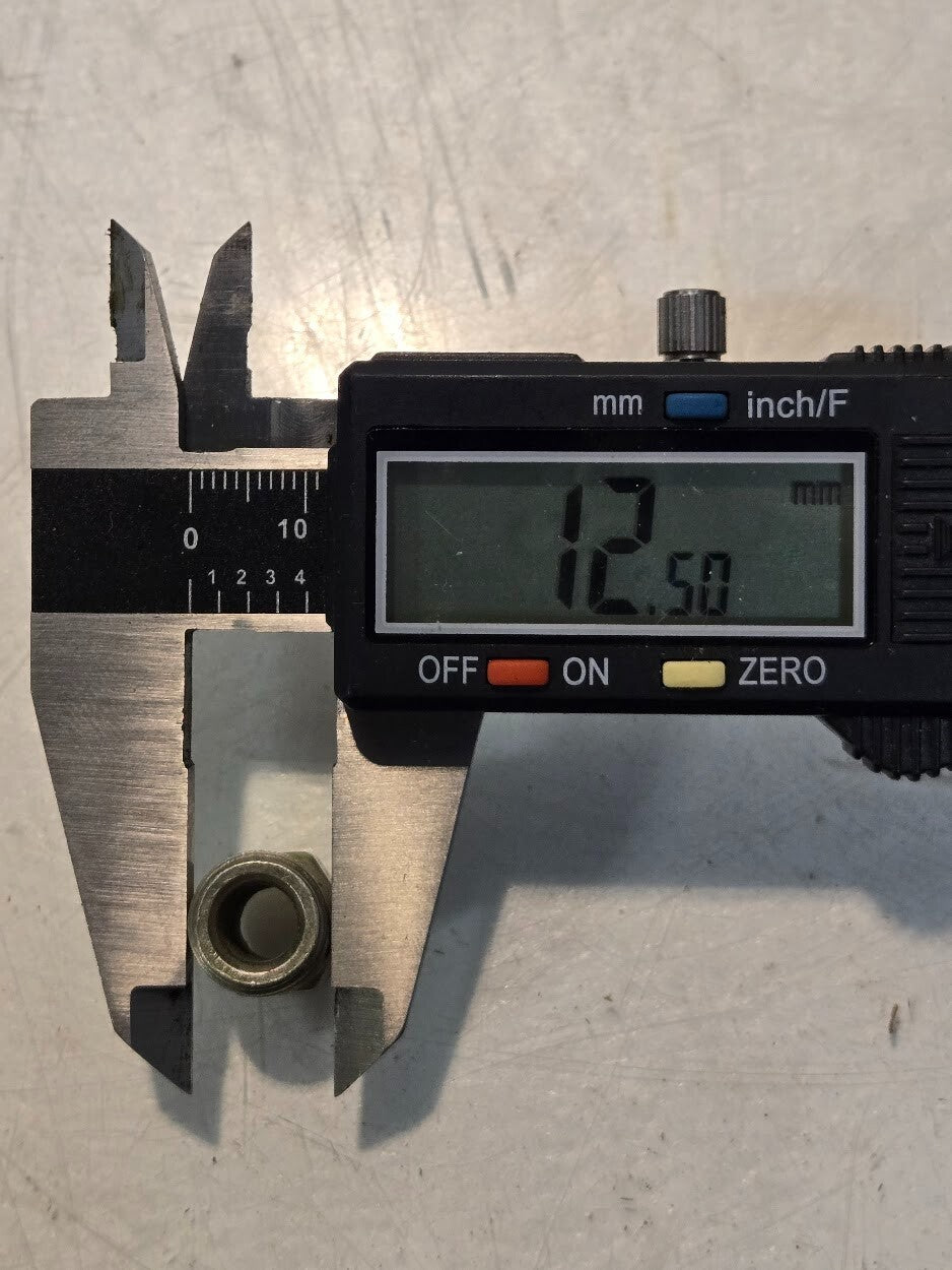 20 Quantity of Ford 372130-S36 Hex Nut 12.5mm Thread 6.4mm Bore (20 Qty)