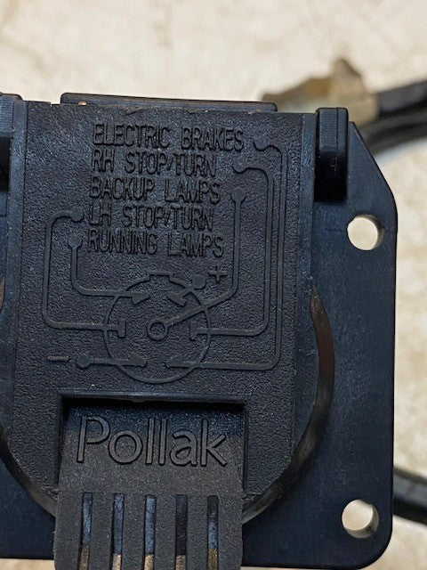 Pollak Trailer Wiring Harness Kit KWES061-01 Tow Connector Kit