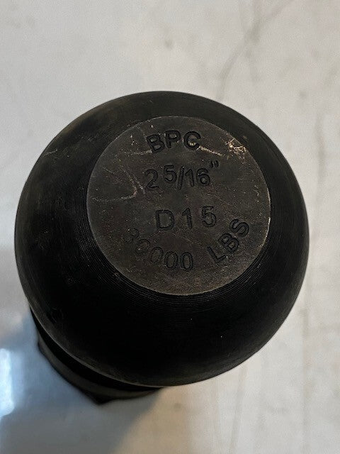 BPC Trailer Hitch Ball 2-5/16" 30,000 lb Capacity w/ Nut & Lock Washer
