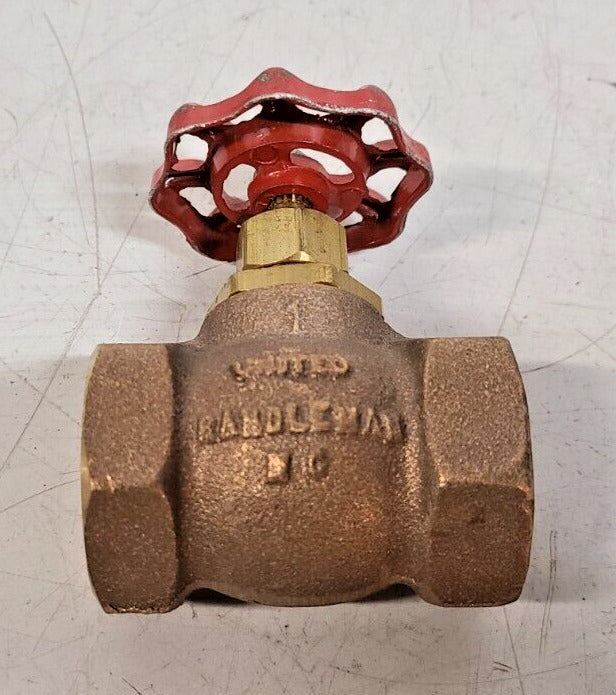 United Brass Works 1" Globe Valve 200 WOG