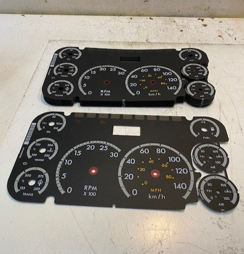 18 Qty of Adhesive Overlay Polycarbonate Control Panels A2C53216130 (18 Qty)