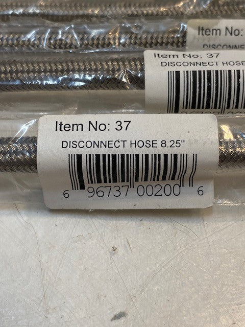 6 Quantity of Disconnect Hoses 8.25" #37 (6 Quantity)