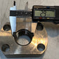 2 Quantity of Steel Hydraulic Fluid Flanges ML 29mm Bore 14mm Bolt Holes (2 Qty)