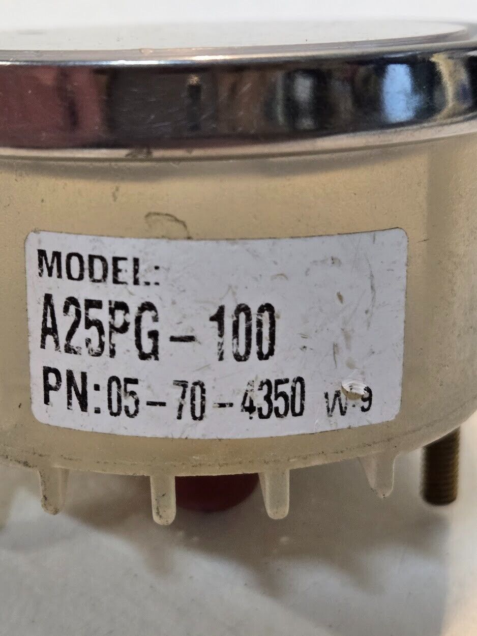Murphy Swichgage A25PG-100 | 05-70-4350 | 0-100 PSI | 2 7/8" Dial Diameter | W-9