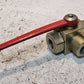 Anchor Flange 3-Way Block Body Threaded Valve AE3LN1-11DB | 5075 PSI