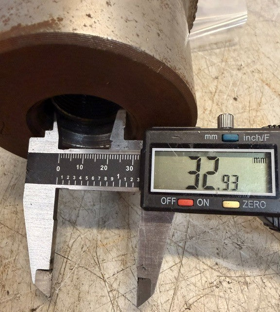 Heavy Duty Steel Spline Output Shaft 15-7/8in Industrial Power Transmission Unit