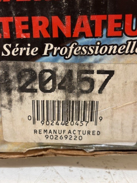 World Wide Automotive Premium Remanufactured Delco Remy Alternator | 20457