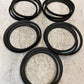 5 Quantity of D&D PowerDrive B87/5L900 380 Rubber V Belts (5 Quantity)