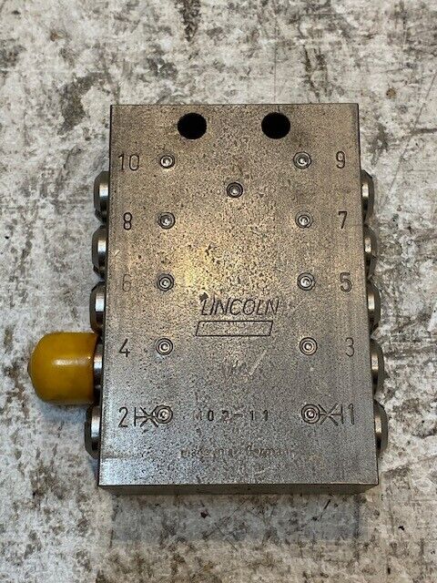 Lincoln Lubricating Block Metering Device VA M02-11