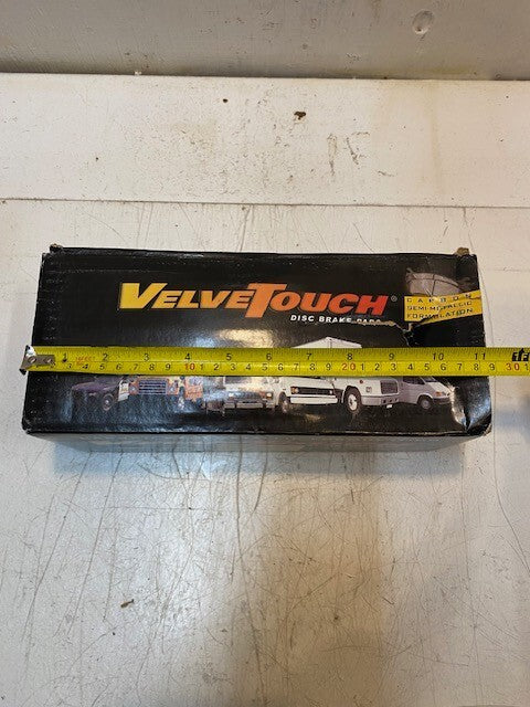 Velvet Touch Disc Brake Pads WPD0184T Set of 4, F3 Carbon Semi-Metallic