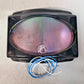 Curved Black License Plate Frame 6-3/4" x 3-3/4"
