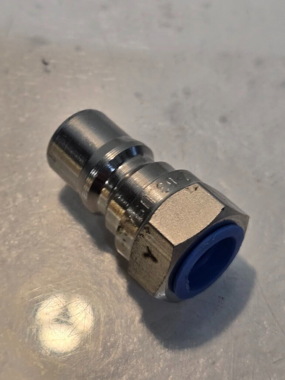 3 Quantity of SSH2-63 1/4" Hydraulic Quick Connect Fittings for Parker (3 Qty)