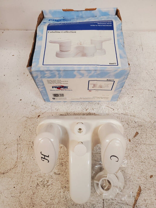 Phoenix Faucets White 4" Lavatory Diverter R4477