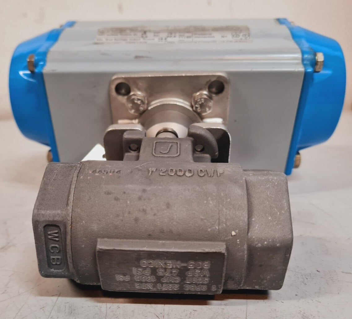 Jamesbury Valve Actuator VPVL200 SR6 BC | SR6 B C | 80 PSI | 16.7FT-LBS