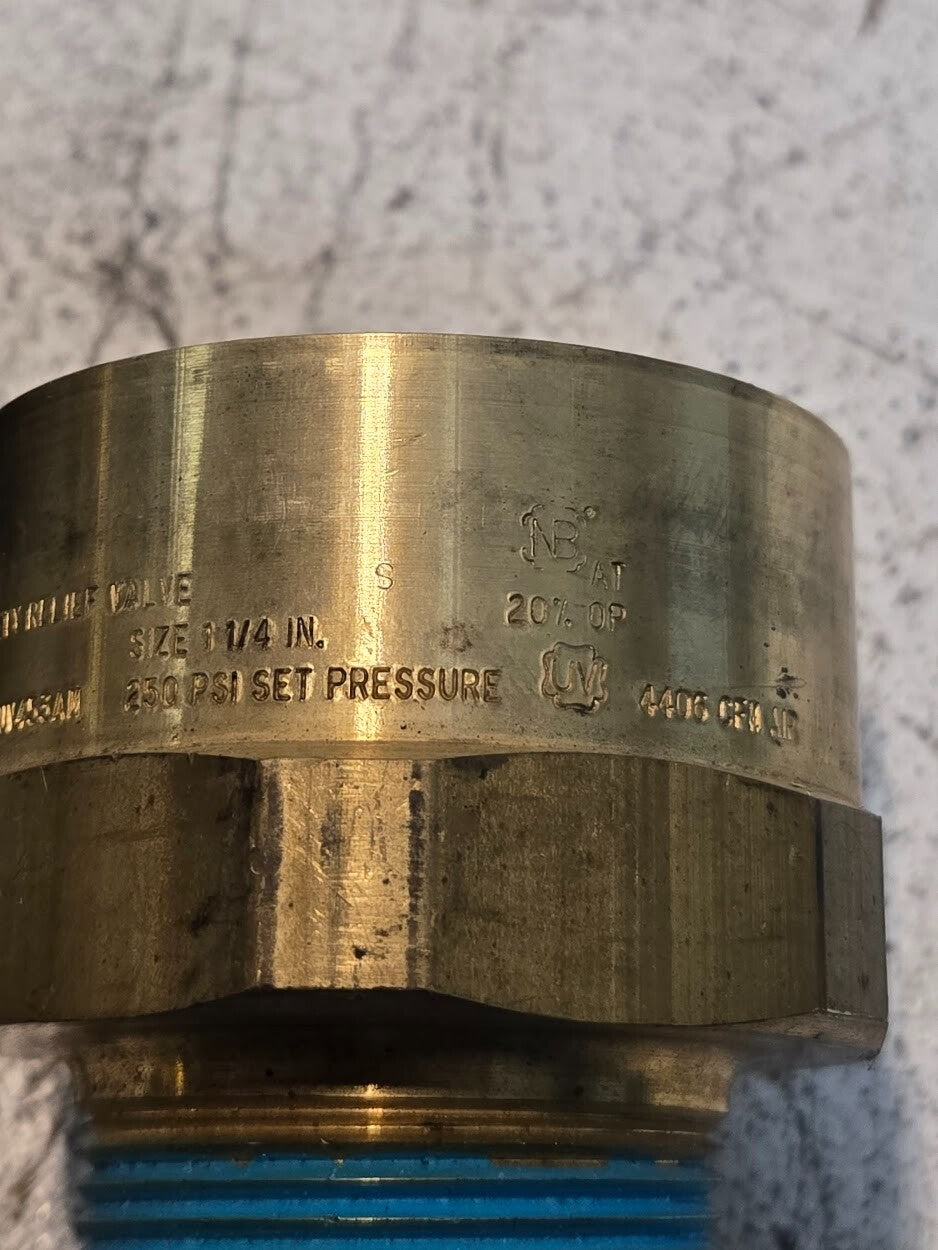 Sherwood UV453AM LP-Gas Safety Relief Valve | 1 1/4" | 250 PSI | 4406 CFM Air