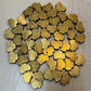 55 Quantity of 90 Degree Brass Female Pipe Elbow Tee Fittings (55 Quantity)