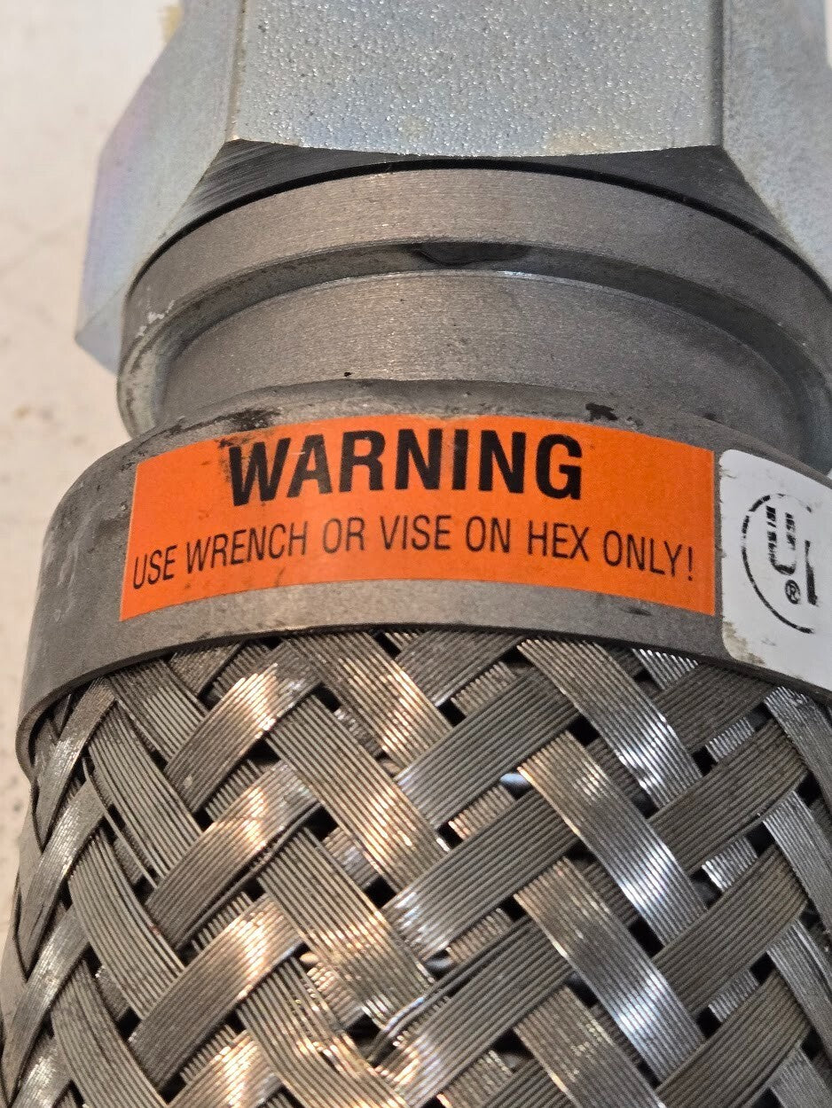 Hose Master FSMS2.0 Braided Steel Tubing 2"x23.5" | 16" Braided Steel Section