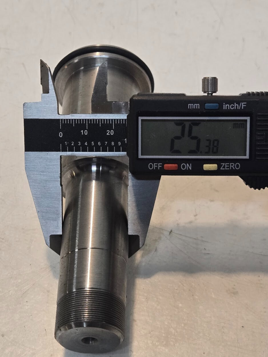 Sprocket Shaft Assembly 00-438373 for Hobart | 5" Long 24.5 mm Thread Diameter