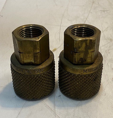 2 Quantity of Marshall Excelsior ME392 Female QCC Fill Adapters (2 Quantity)