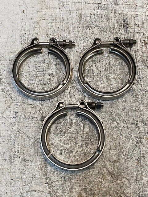 3 Quantity of R.G. Ray V-Band 4" Clamps 100137 (3 Quantity)