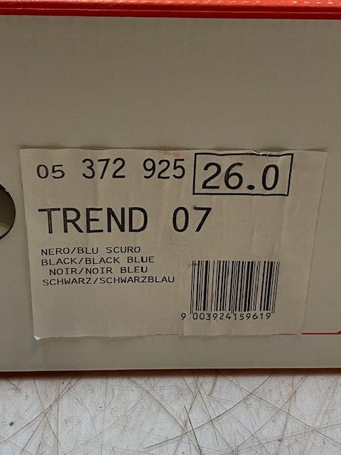 Nordica Exopower Trend 07 Black & Blue Ski Boots Size 26.0 | 300mm | 260-265