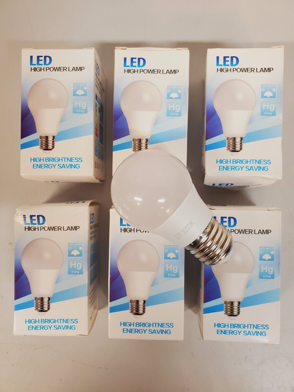 Led High Power Lamps 5W 3000K Color Warm White