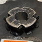 Tsubaki 14" Dia. 16-Tooth Conveyor Split Hub Chain Drive Sprocket Gear 49mm Bore