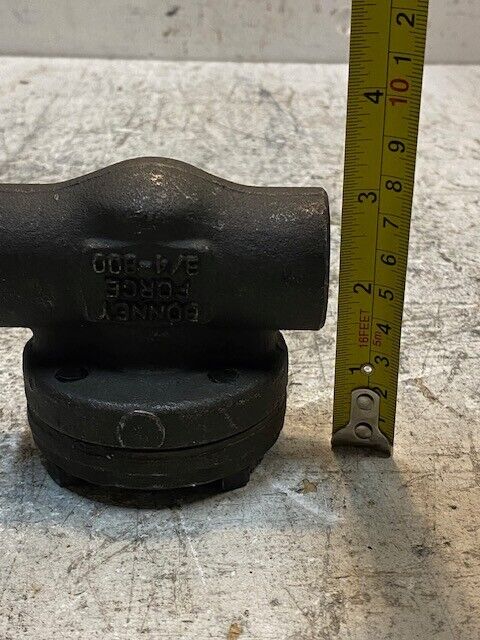 3 Qty of Bonney Forge 3/4" Class 800 Check Valves A105N | 057687-0012 (3 Qty)