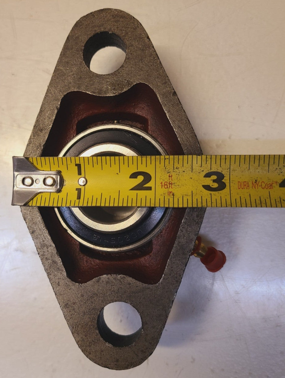 2 Quantity of HBF 2-Bolt Flange Bearings 1" FL205 | UC205-16 (2 Qty)