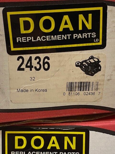 2 Quantity of Doan Replacement Parts Engine Mount Anchors 2436 (2 Quantity)