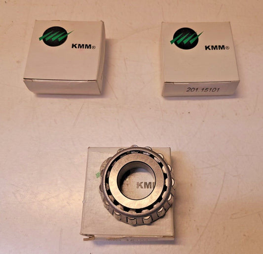 3 Quantity of KMM 15101 Tapered Roller Bearings 201.15101 | 15101 HL (3 Qty)