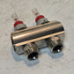 ICMA 2 Circuit Manifold with Flowmeters | ICMA-Italy | 1" Manifold | 3/4" Inlets