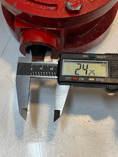 Rotary Barrel Drum Oil Pump 20mm Shaft OD 24mm Bore 30mm Bore