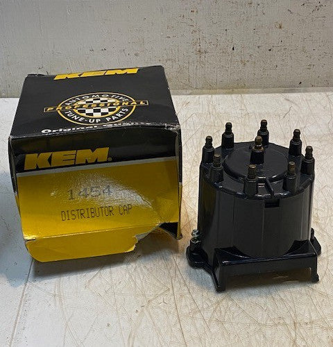 KEM Manufacturing 1454 Distributor Cap Vintage Replacement Ignition Component