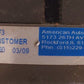 American Autogard Torque Limiter 201-AF3 | C079660