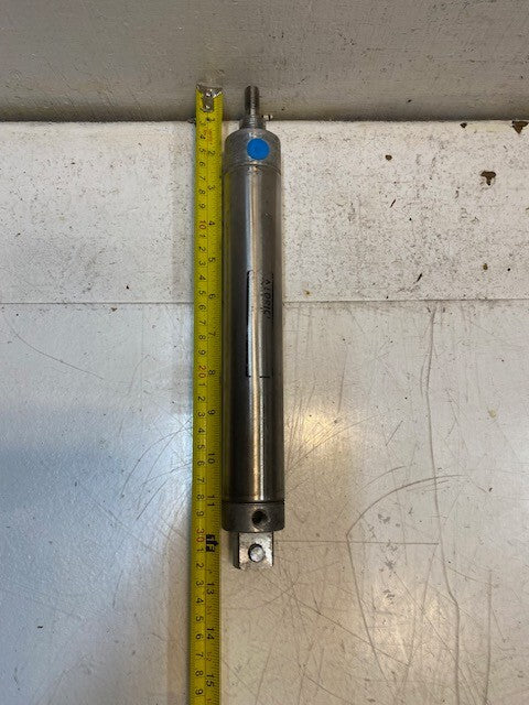 Aldrich 1500SS-1242 Pneumatic Cylinder 12-1/2" Long 40mm OD 11mm Thread End