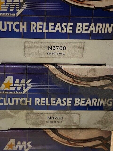 3 Quantity of AMS N3768 Clutch Release Bearings 25mm ID 73mm OD (3 Quantity)