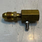Propane Pressure Test Block Gauge Valve 3-1/2" L 9mm ID 29mm OD 20mm Thread