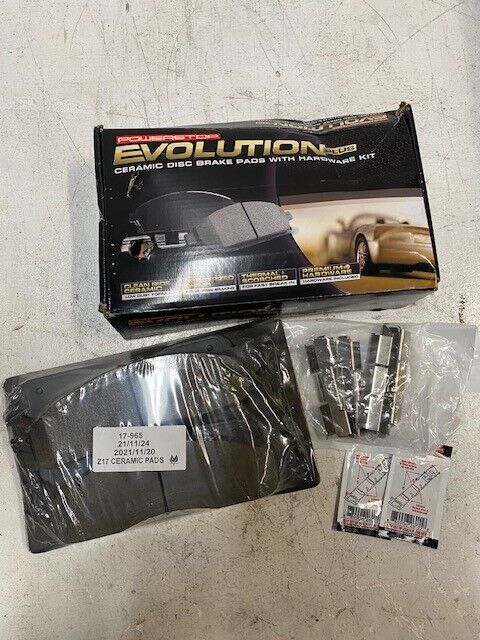 Power Stop 17-965, Z17 Ceramic Brake Pads with Hardware