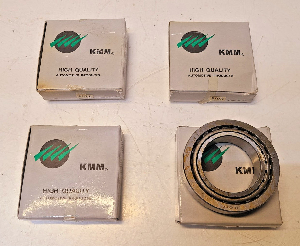 4 Quantity of KMM Tapered Roller Bearings K018 | C-0701 (4 Qty)