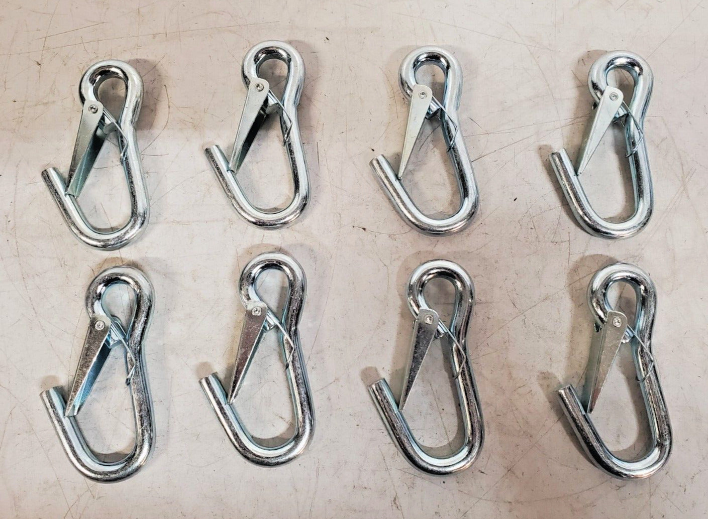 8 Quantity of Utility Snap Hooks 4" Length (8 Qty)