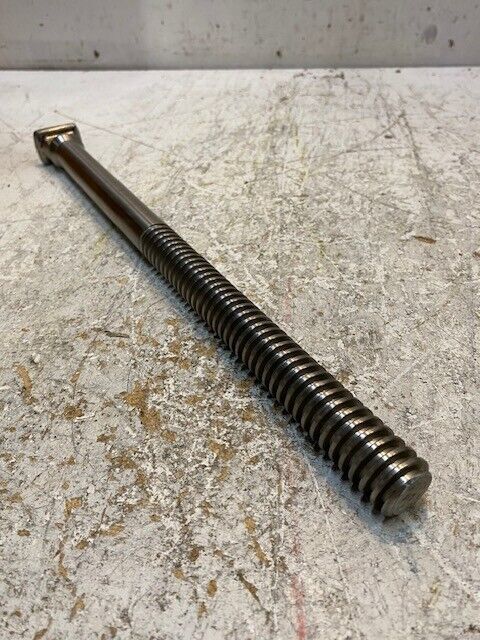 Rectangle-Head Bolt 15-1/2" Long 22mm OD